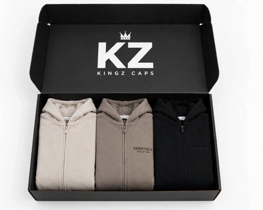 LOTE 3 ESSETIALS ZIP