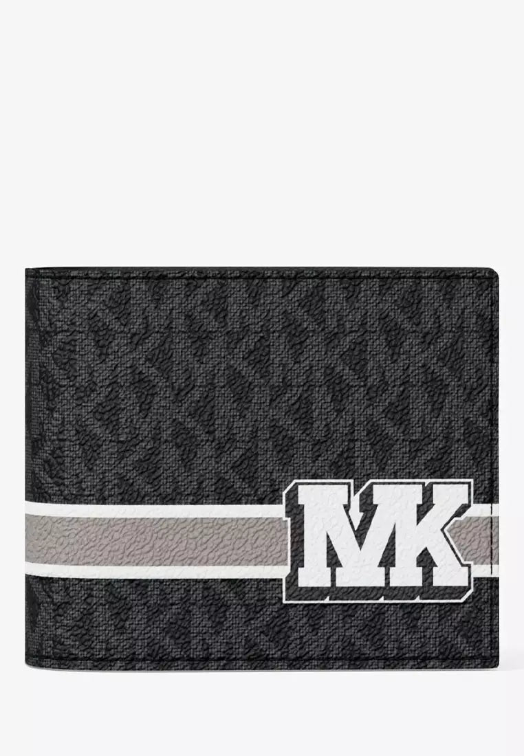 Cartera Mk oscura.