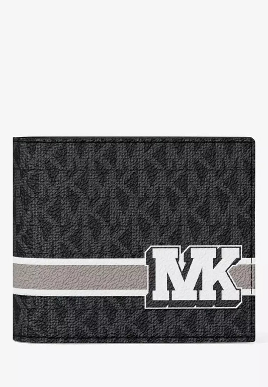 Cartera Mk oscura.